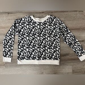 Garnet Hill Quilted Sweatshirt